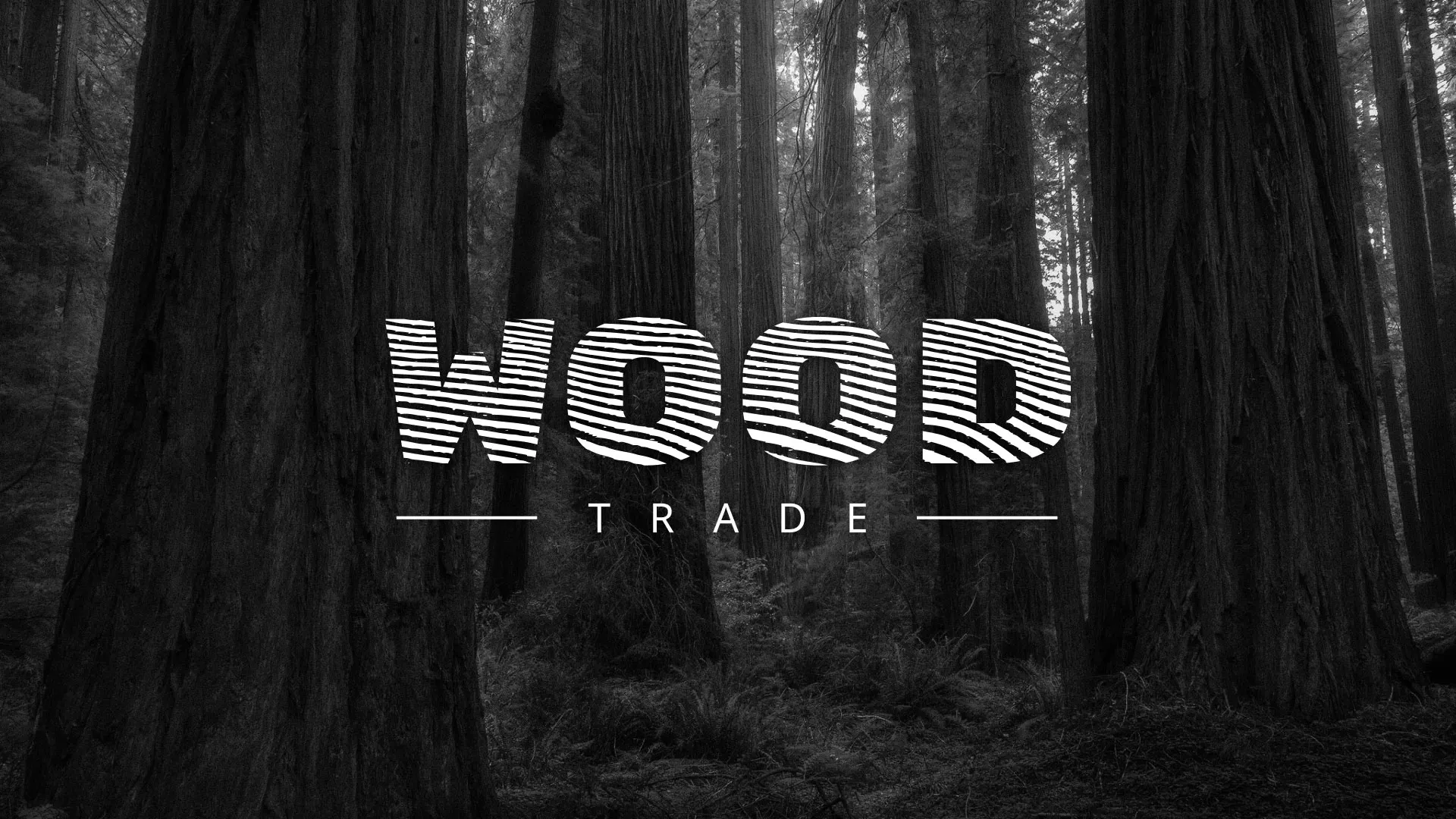 Разработка логотипа для компании «Wood Trade» в Верхнем Уфалее